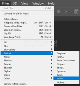 Membuat Efek Wave Amplitude Pada Gambar di Adobe Photoshop