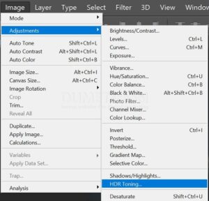 Memberi Efek HDR Toning Pada Gambar di Photoshop