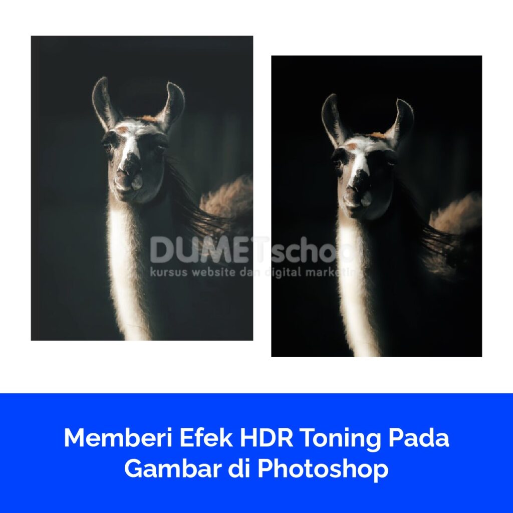 Memberi Efek HDR Toning Pada Gambar di Photoshop