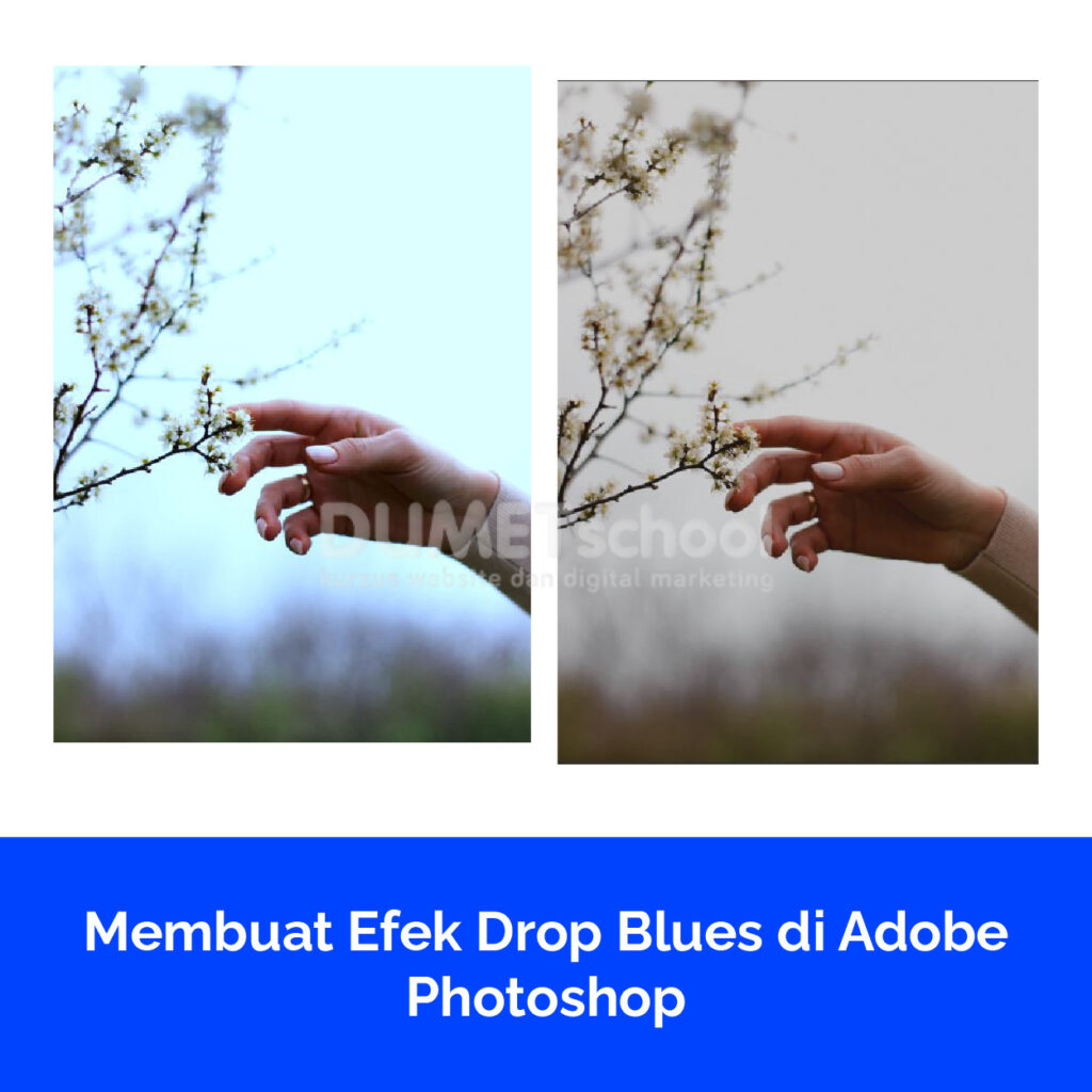 Membuat Efek Drop Blues di Adobe Photoshop