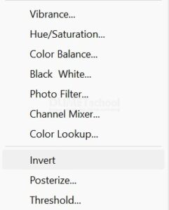 Membuat Efek Invert Pada Gambar di Adobe Photoshop