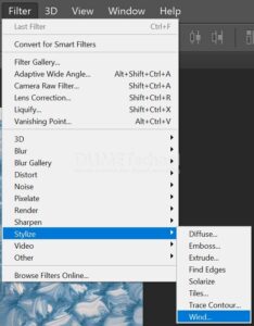 Membuat Efek Terbawa Angin Pada Gambar di Adobe Photoshop