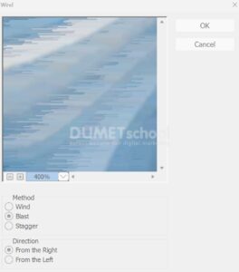 Membuat Efek Terbawa Angin Pada Gambar di Adobe Photoshop