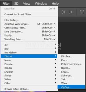 Membuat Gambar Menjadi Bergelombang di Adobe Photoshop