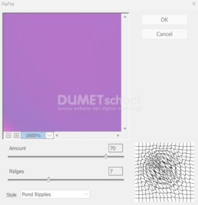 Membuat Gambar Menjadi Bergelombang di Adobe Photoshop