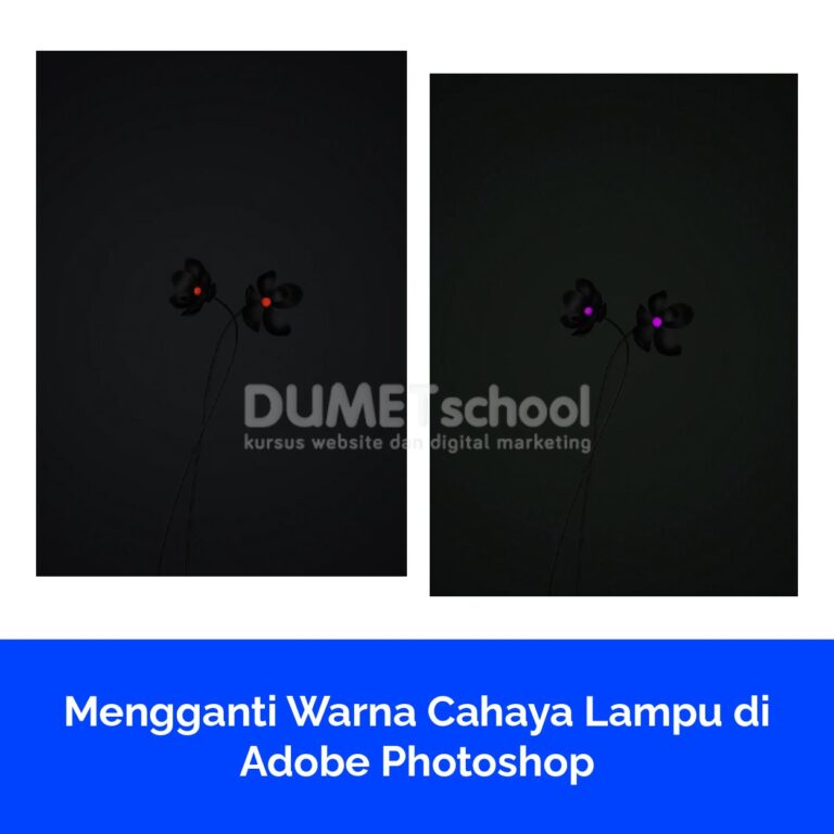 Mengganti Warna Cahaya Lampu di Adobe Photoshop