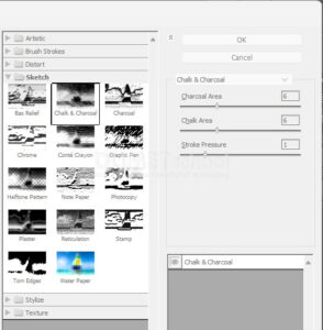 Memberi Efek Chalk & Charcoal Pada Gambar di Adobe Photoshop