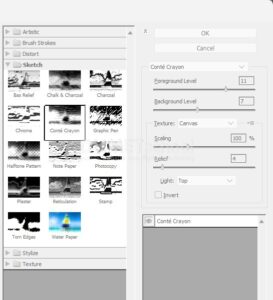 Memberi Efek Conte Crayon Pada Gambar di Adobe Photoshop