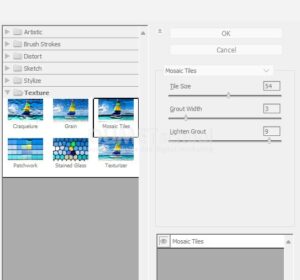 Memberi Efek Mosaic Tiles Pada Gambar di Photoshop