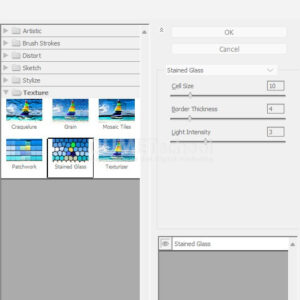 Memberi Efek Stained Glass Pada Gambar di Adobe Photoshop