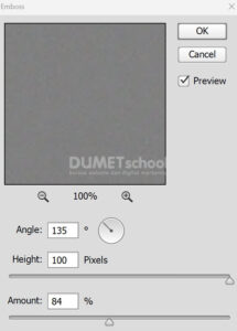Membuat Efek Emboss Pada Gambar di Adobe Photosshop