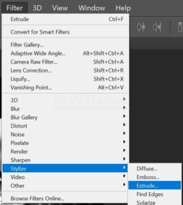 Membuat Efek Extrude Pada Gambar di Adobe Photoshop