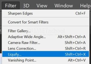 Cara Menggunakan Push Left Tool di Adobe Photoshop
