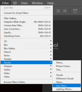 Membuat Sinar Matahari di Tengah Sunset di Adobe Photoshop