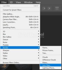 Membuat Tambahan Cahaya Pada Lubang Tembok di Adobe Photoshop