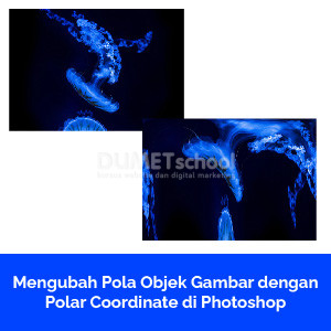 Mengubah Pola Objek Gambar dengan Polar Coordinate di Photoshop