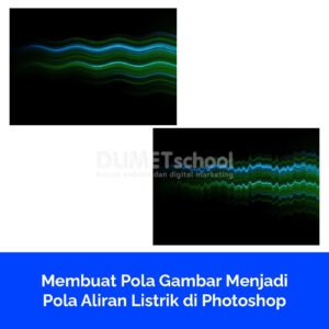 Membuat Pola Gambar Menjadi Pola Aliran Listrik di Photoshop