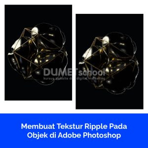 Membuat Tekstur Ripple Pada Objek di Adobe Photoshop