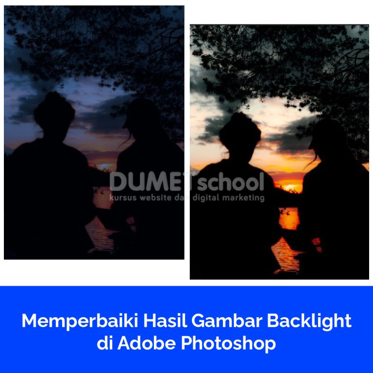 Memperbaiki Hasil Gambar Backlight di Adobe Photoshop