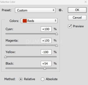 Mengganti Hanya Warna Bunga Merah di Adobe Photoshop