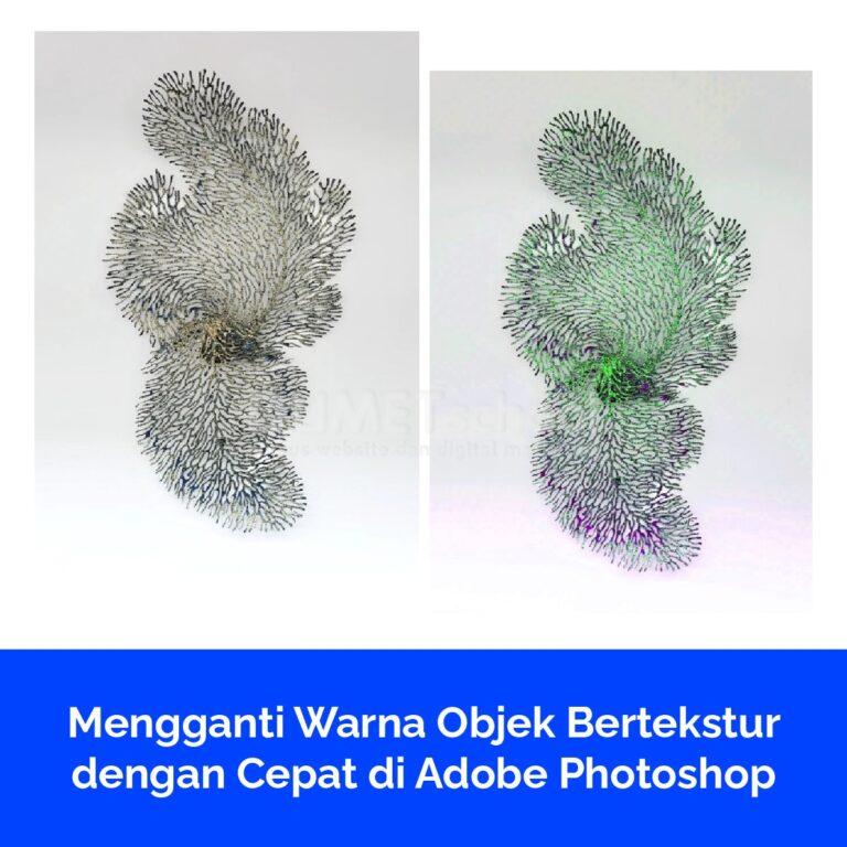 Mengganti Warna Objek Bertekstur dengan Cepat di Adobe Photoshop
