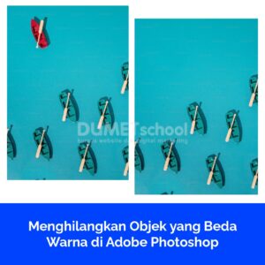 Menghilangkan Objek yang Beda Warna di Adobe Photoshop