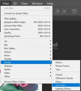 Membuat Cahaya Tambahan Pada Gambar Bunga di Adobe Photoshop