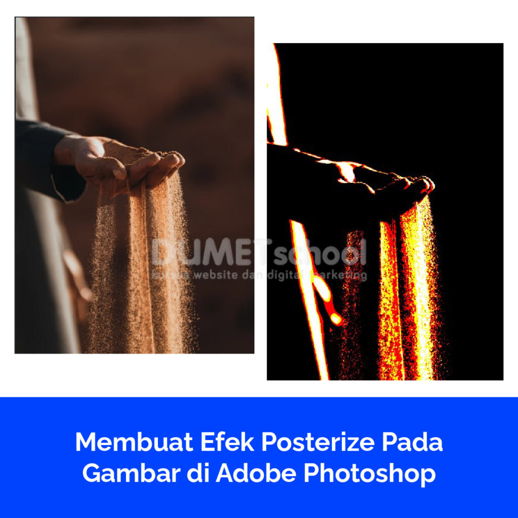 Membuat Efek Posterize Pada Gambar di Adobe Photoshop