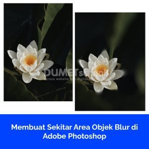 Membuat Sekitar Area Objek Blur di Adobe Photoshop