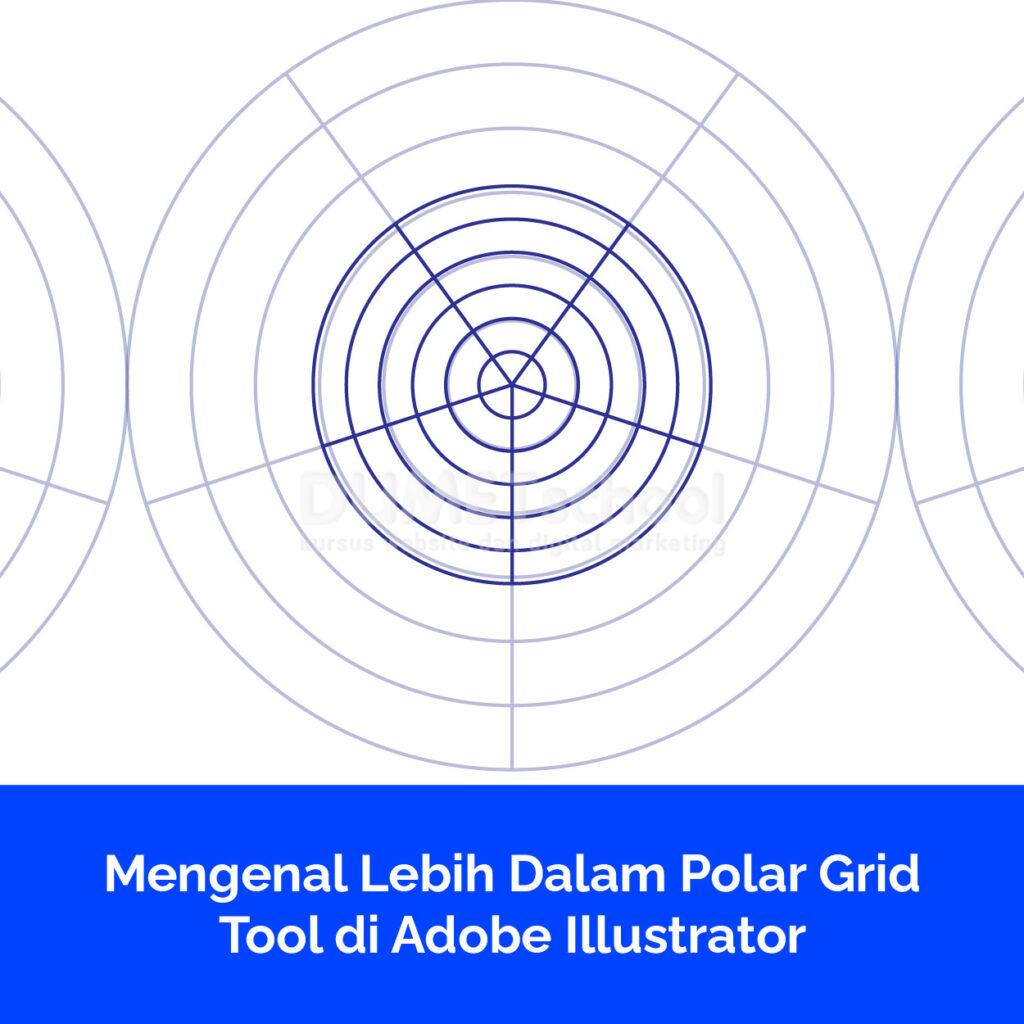 Mengenal Lebih Dalam Polar Grid Tool di Adobe Illustrator