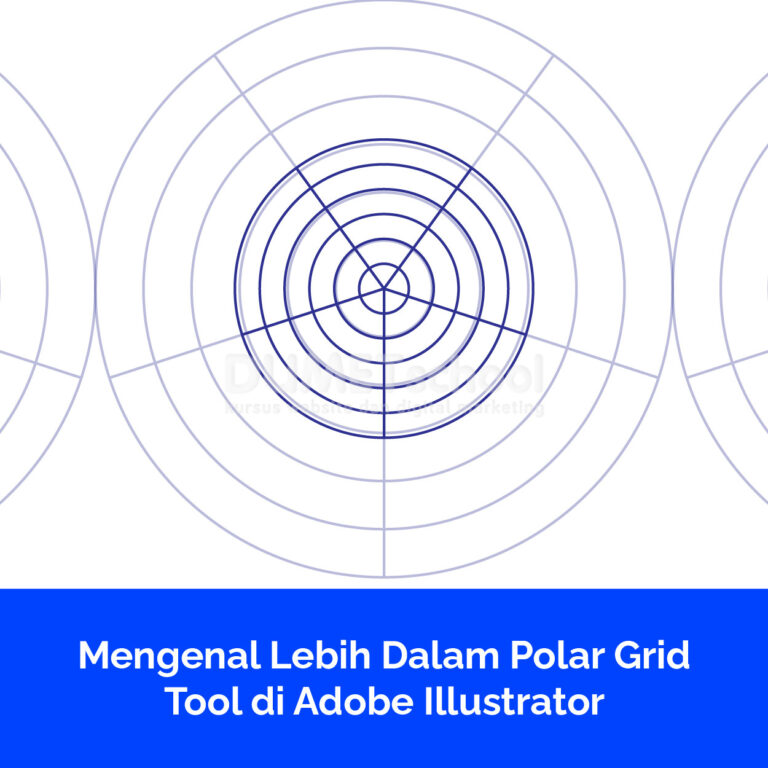 Mengenal Lebih Dalam Polar Grid Tool di Adobe Illustrator