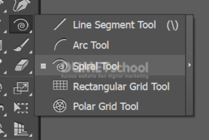 Mengenal Spiral Tool di Adobe Illustrator