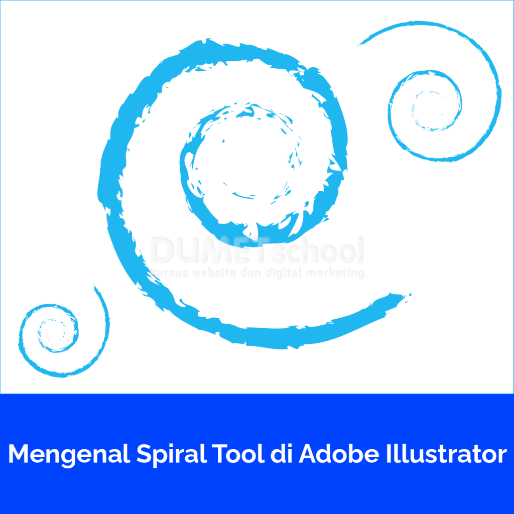 Mengenal Spiral Tool di Adobe Illustrator