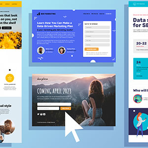 platform landing page