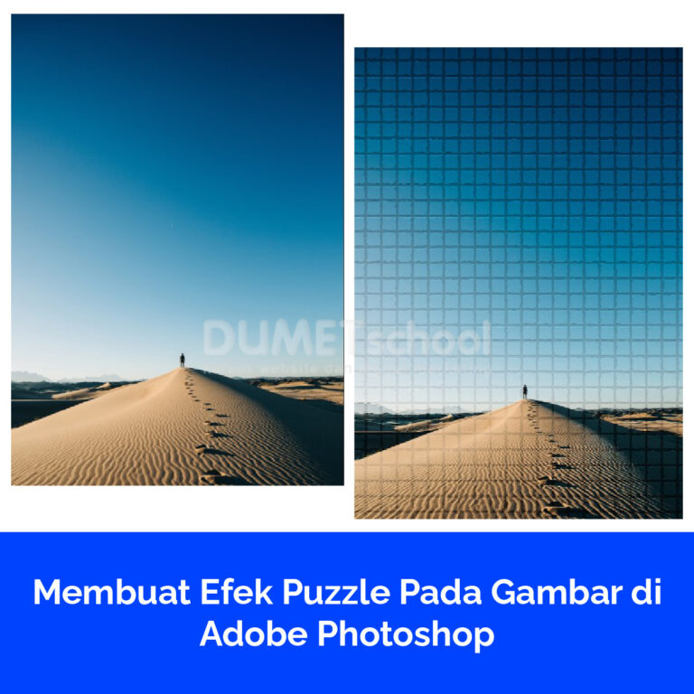 Membuat Efek Puzzle Pada Gambar di Adobe Photoshop