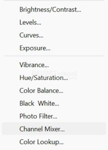 Mengedit Warna Gambar dengan Channel Mixer di Adobe Photoshop