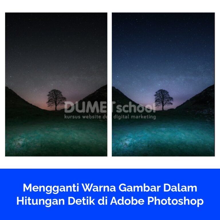 Mengganti Warna Gambar Dalam Hitungan Detik di Adobe Photoshop
