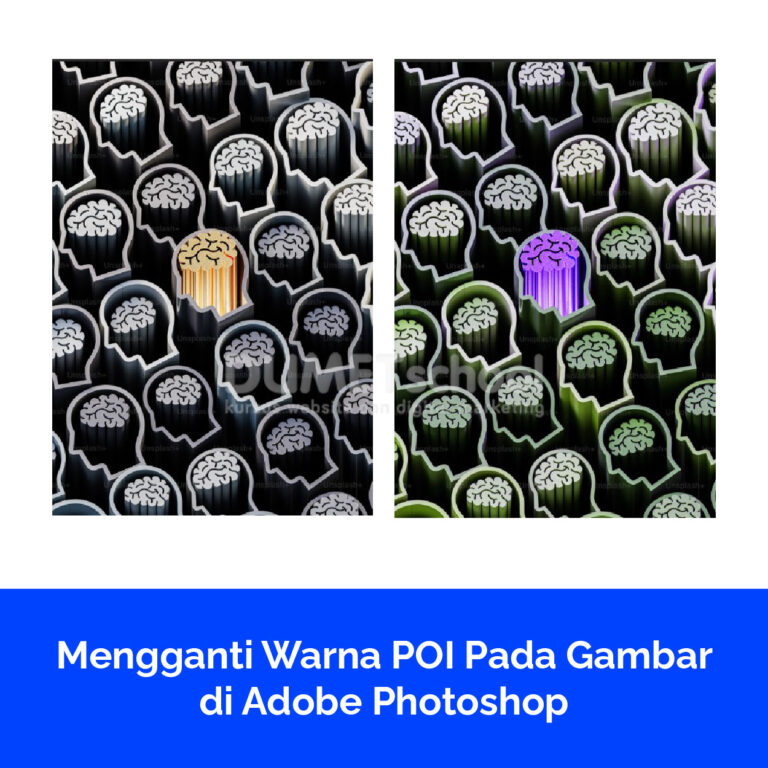 Mengganti Warna POI Pada Gambar di Adobe Photoshop