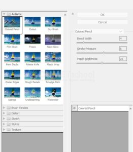 Memberi Efek Colored Pencil Pada Gambar di Adobe Illustrator