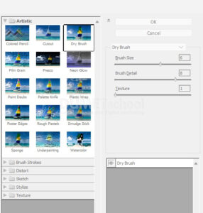 Memberi Efek Dry Brush Pada Gambar di Adobe Illustrator