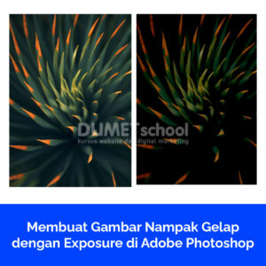 Membuat Gambar Nampak Gelap dengan Exposure di Adobe Photoshop