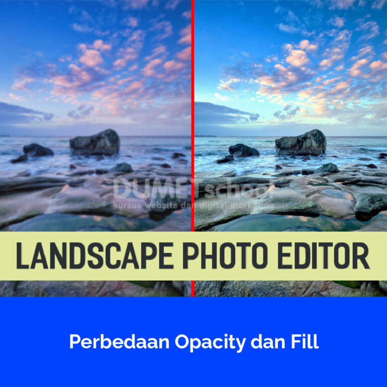 Perbedaan Opacity dan Fill