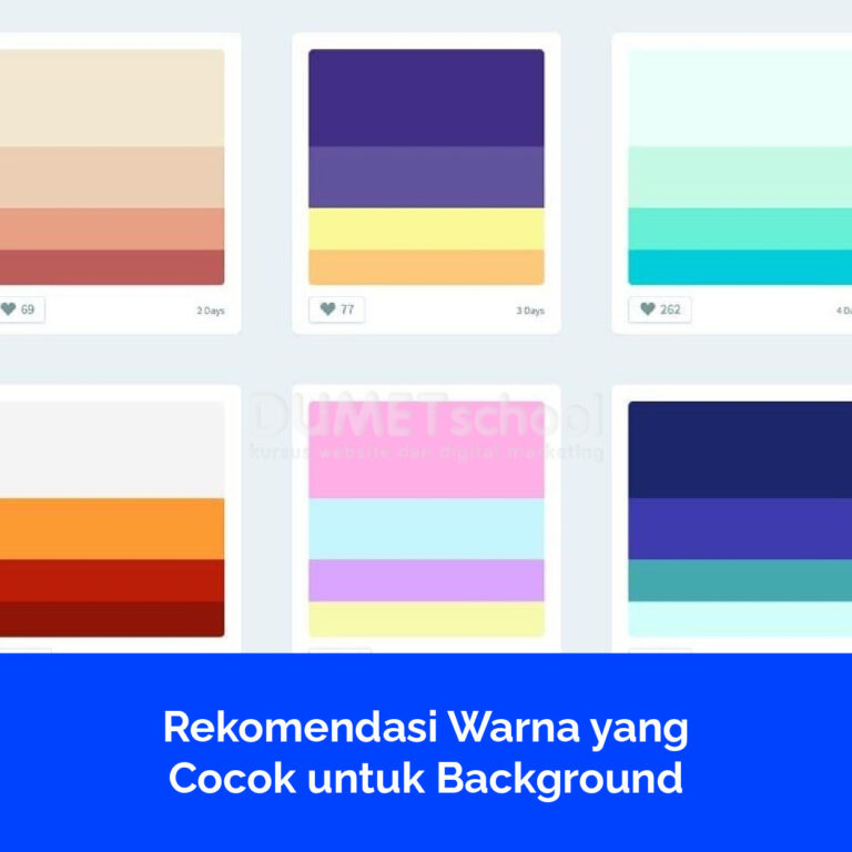 Rekomendasi Warna yang Cocok untuk Background