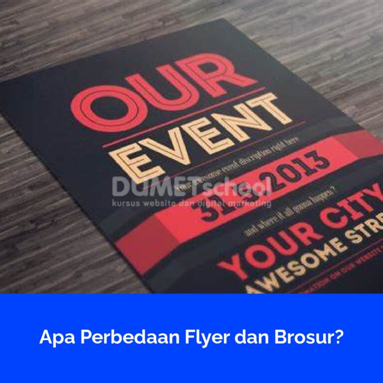 Apa Perbedaan Flyer dan Brosur?