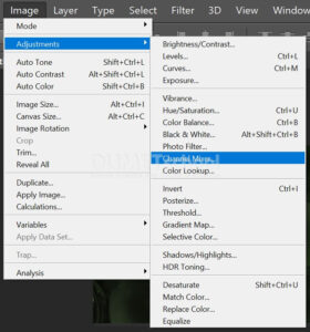 Kelebihan Channel Mixer Pada Gambar di Adobe Photoshop