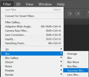 Membuat Background Menjadi Blur dengan Gaussian Blur di Photoshop