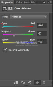 Mengganti Warna Bayangan Pada Gambar dengan Color Balance
