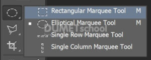 Menyeleksi Sebagian Gambar dengan Rectangular Marquee Tool