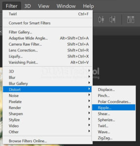 Membuat Efek Ripple Pada Gambar di Adobe Photoshop