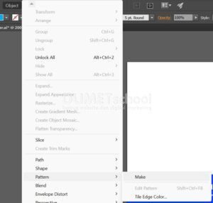 Membuat Motif Batik dengan Pucker & Bloat di Adobe Illustrator
